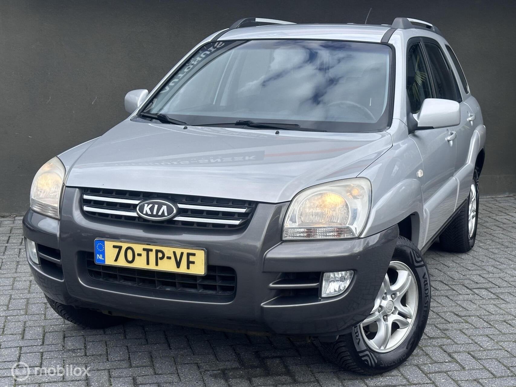 Kia Sportage 2.0 CVVT Comfort | Cruise | Climate | Trekhaak, Auto's, Gebruikt, 4 cilinders, Origineel Nederlands, Handgeschakeld