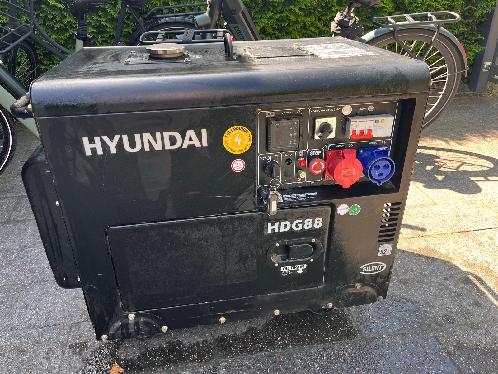 Hyundai HDG88 Generator - Slechts 26 Draaiuren, Ophalen