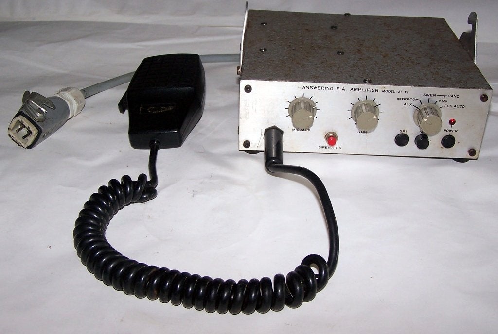 Klassieke vintage PA-versterker AF 12 voor maritiem gebruik., Ophalen of Verzenden, Overige typen