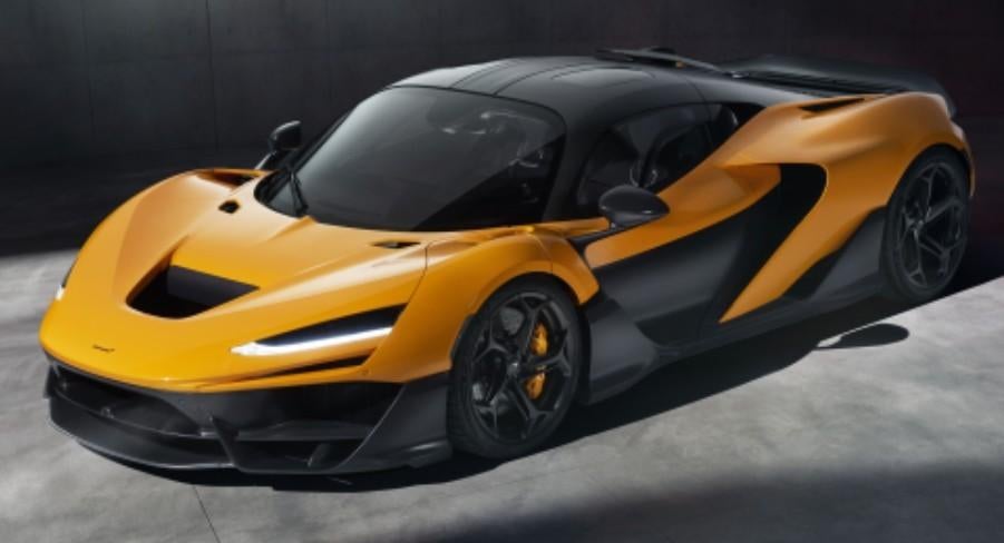 McLaren W1 Oranje 1:18 van Amalgam PRE-ORDER, Hobby en Vrije tijd, Modelauto's | 1:18, Ophalen of Verzenden, Nieuw, Auto, Overige merken