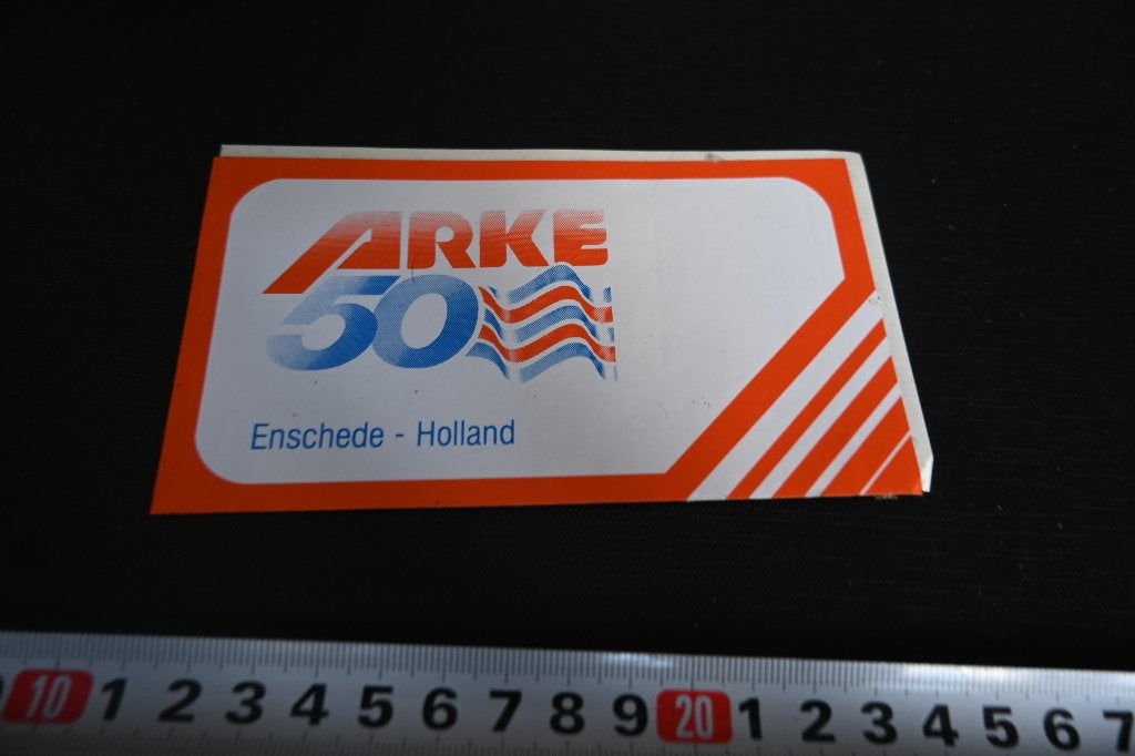 sticker Enschede 50 Jaar ARKE  Holland, Ophalen, Zo goed als nieuw