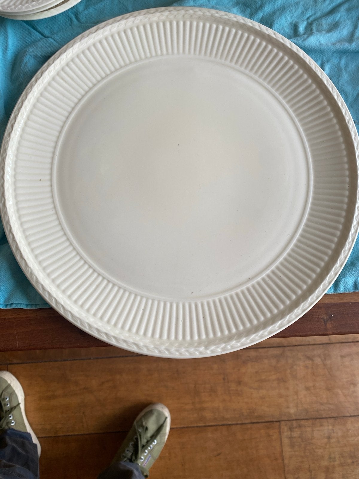 Wedgwood Edme serveerschaal - Queen's Ware, Ophalen, Wedgwood, Klassiek, Keramiek