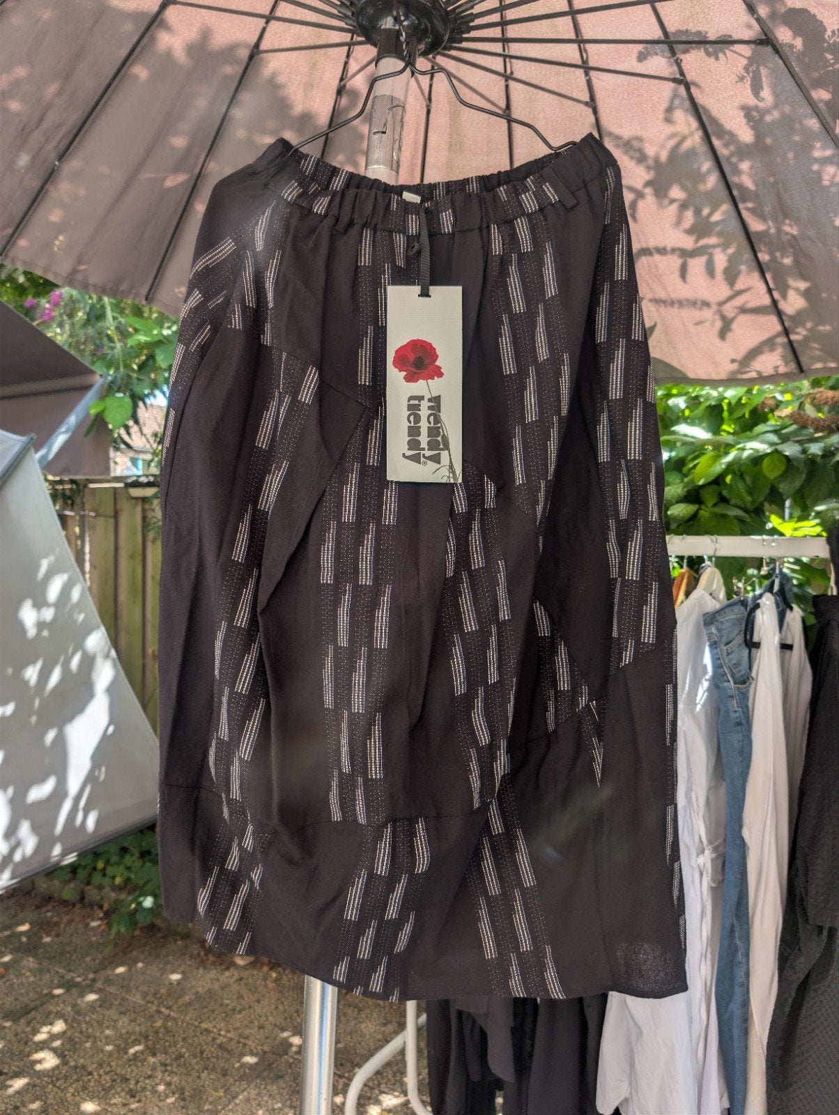 Wendy Trendy Rok Maat 36/38 Zwart Meerkleurig Nieuw, Kleding | Dames, Ophalen of Verzenden