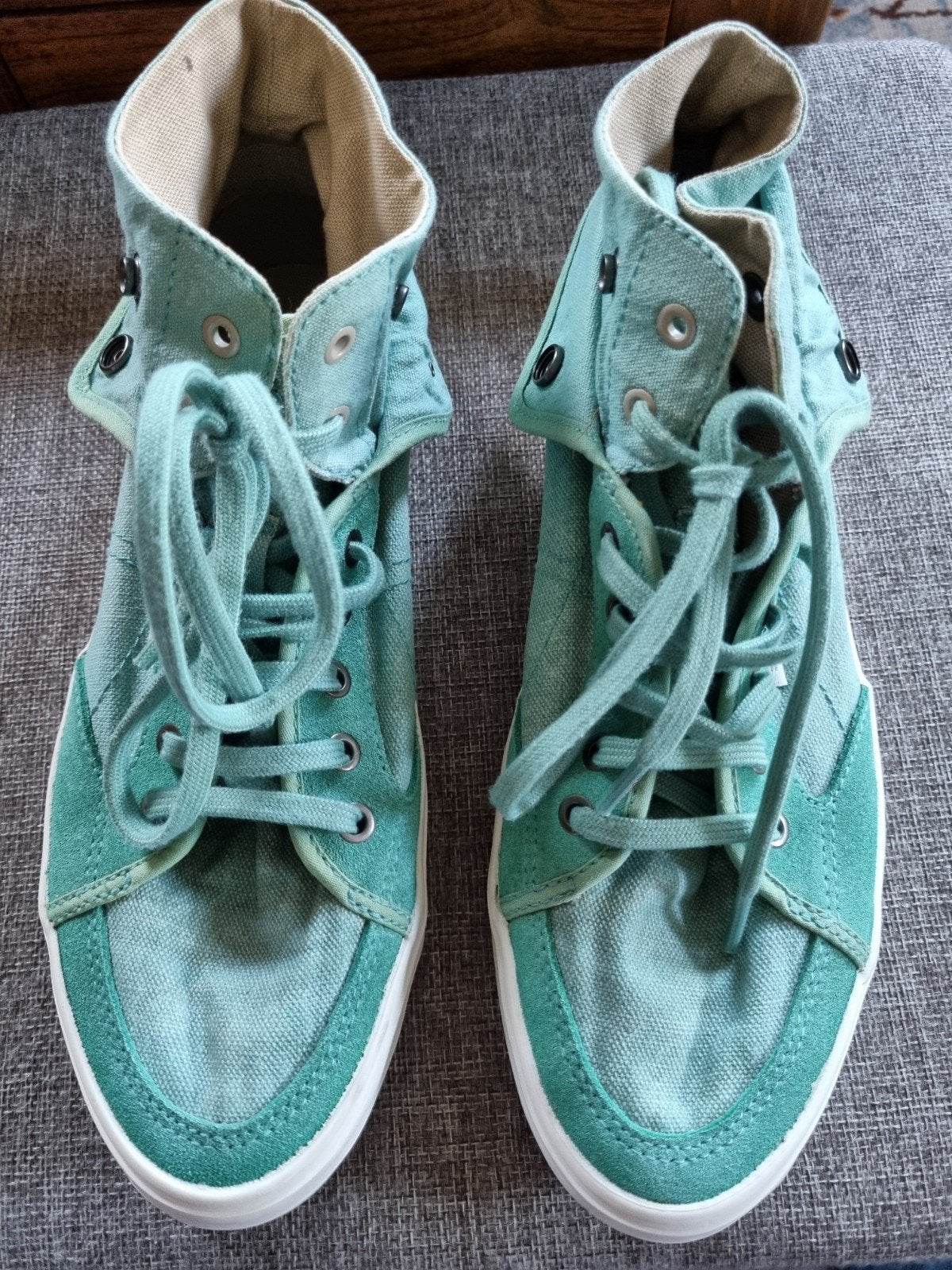 Esprit sneakers maat 39, Ophalen of Verzenden, Zo goed als nieuw, Groen, Sneakers of Gympen