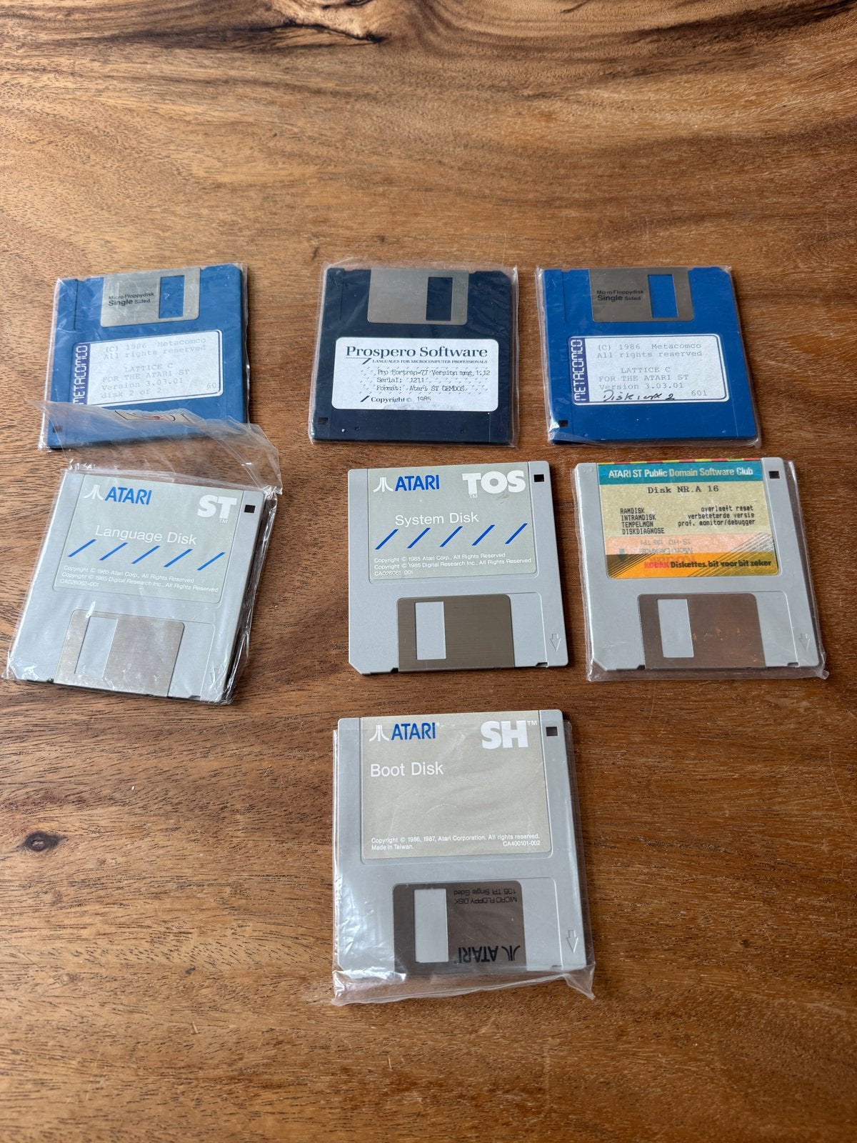 Vintage Atari Floppy Disks - Diverse Software Collectie, Ophalen of Verzenden