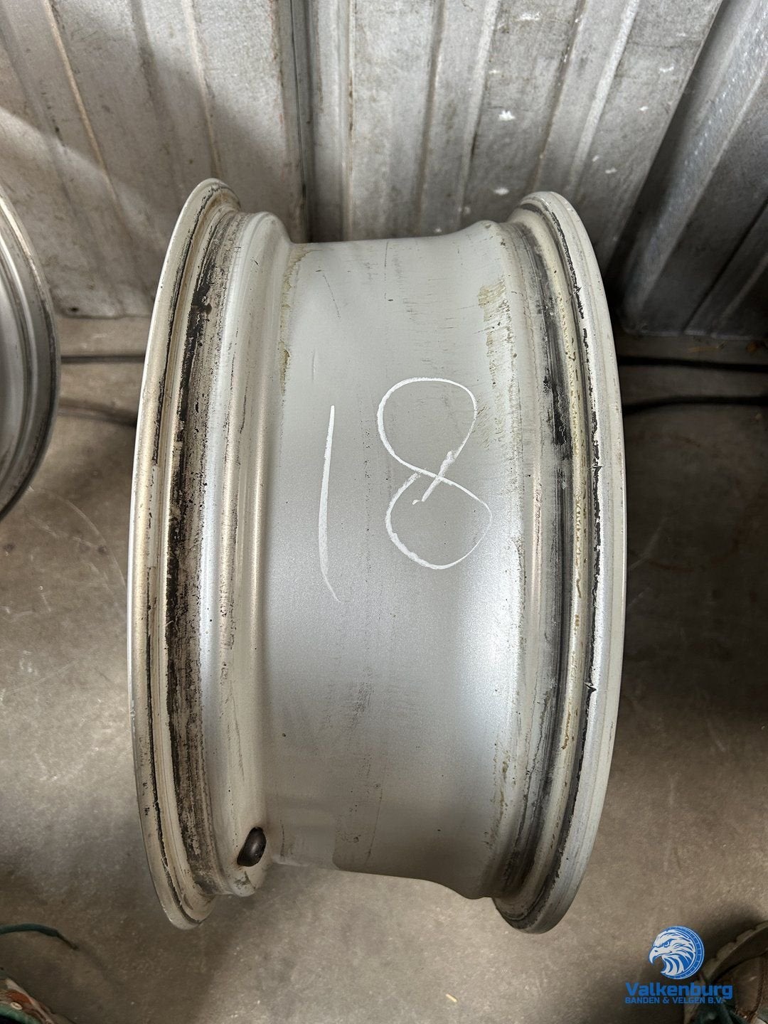 1 stuks originele Porsche 986 Boxster 17 inch velg 5x130, Auto-onderdelen, Banden en Velgen, Gebruikt, -, -, 17 inch