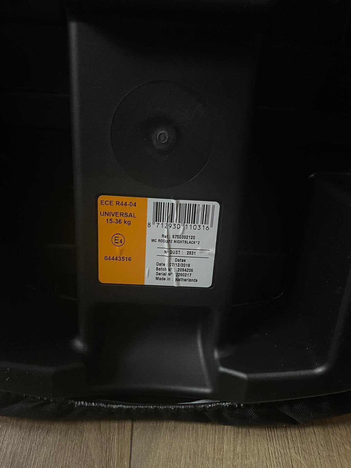 Foto 3 van 4 Autostoeltjes Maxi cosi RodiXP
