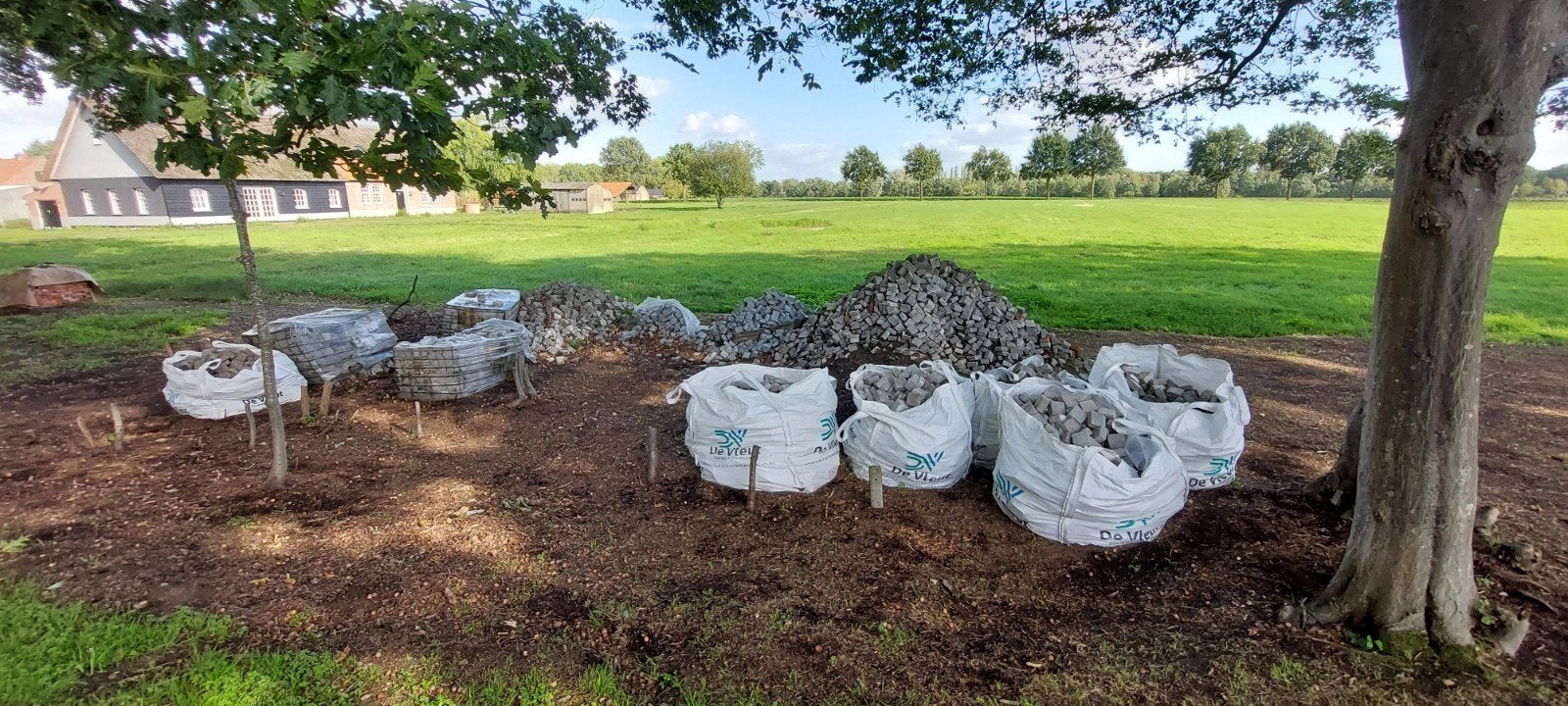 Trommelstenen grijs, Ophalen, Nieuw, Beton, Klinkers
