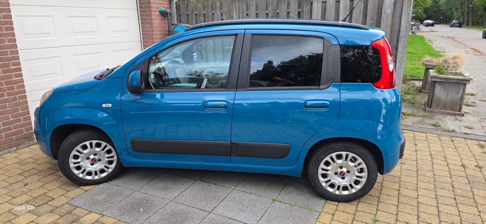 Fiat Panda Twinair 85 2012 Blauw, Auto's, Fiat, Voorwielaandrijving, 40 €/maand, Panda, Origineel Nederlands