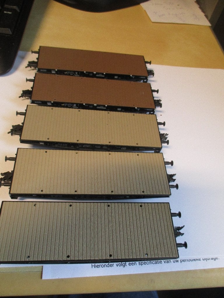 Roco zwaarlastwagens NS 5 stuks, Hobby en Vrije tijd, Modeltreinen | H0, NVT, Gelijkstroom, Wagon, NVT