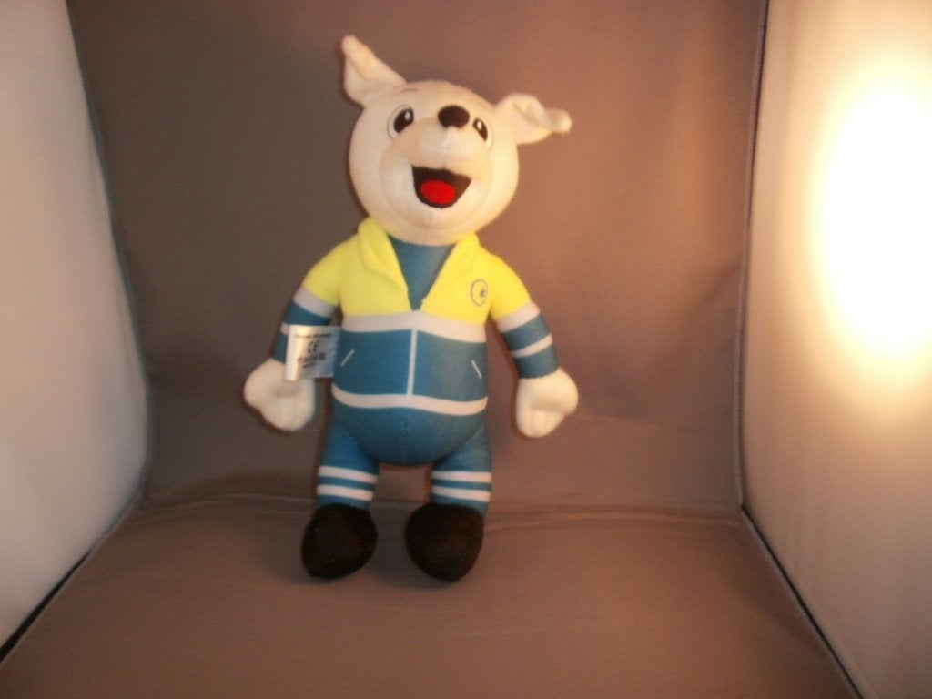fun experts resque hond knuffel 29cm velours hulp hond Super, Overige merken, Overige karakters, Nieuw, Wasbaar