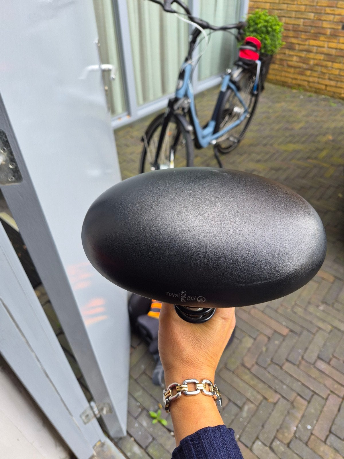 Selle Royal Xsenium fietszadel met vering, Ophalen, Elektrische fiets, Kunststof, Zo goed als nieuw