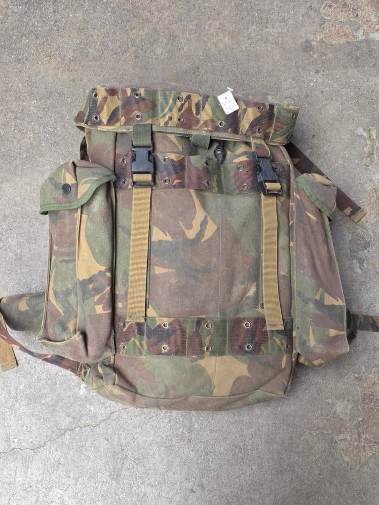 NL leger 35l rugzak woodland, Verzamelen, ., Ophalen of Verzenden, ., Nederland