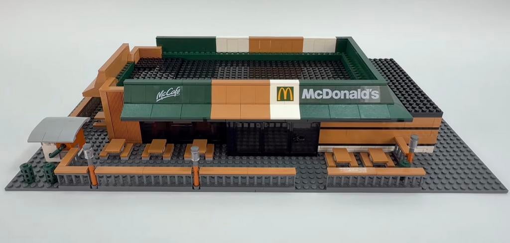 McDonald’s restaurant 703 bouwstenen nieuw, Overige merken, -, Nieuw, Ophalen of Verzenden