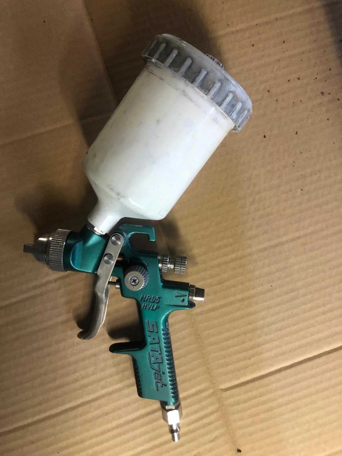 SATAjet NR95 HVLP Verfspuitpistool, Ophalen of Verzenden, Gebruikt