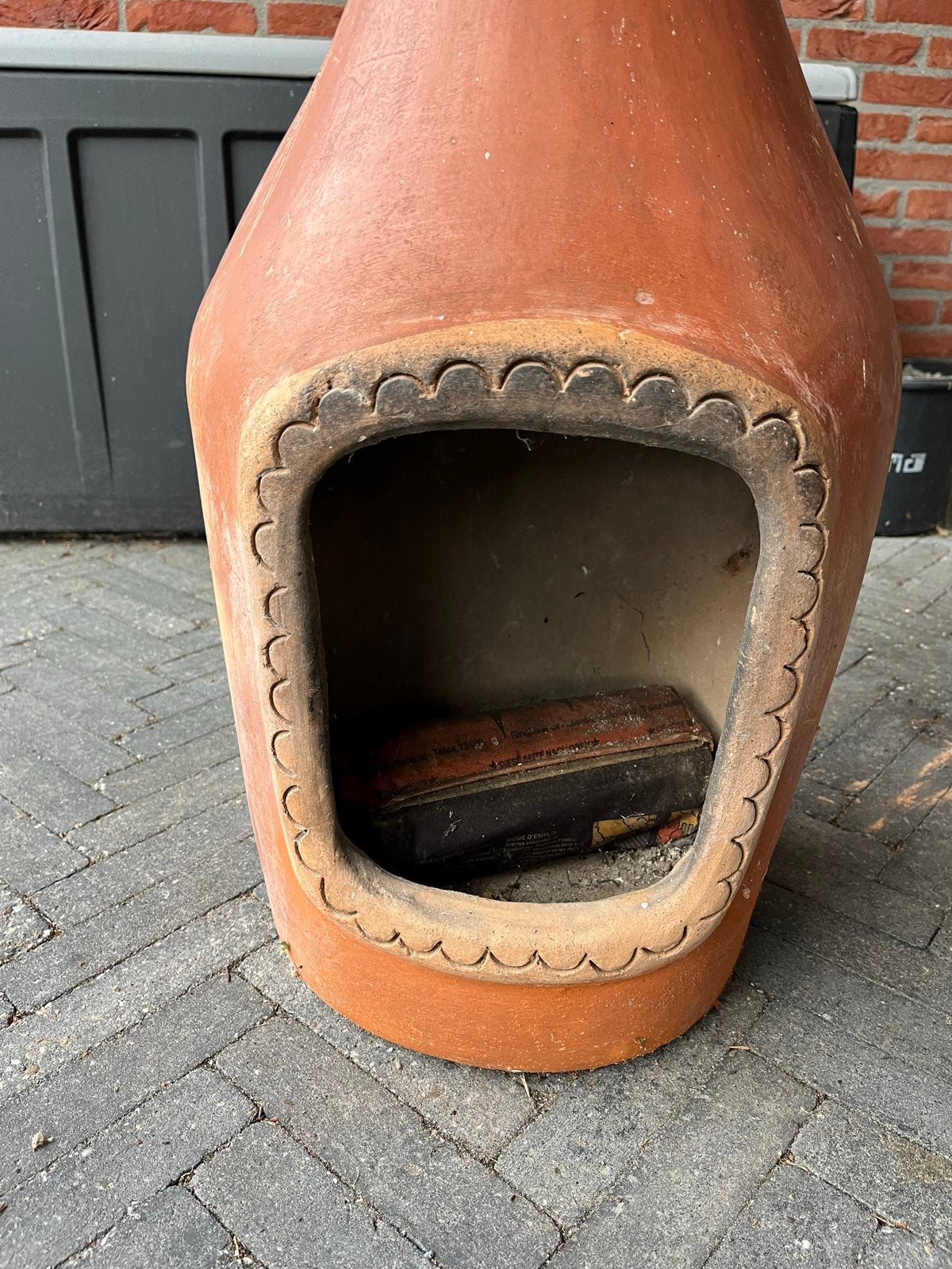 Terracotta Vuurton / Terrashaard, Ophalen, Gebruikt, Vuurton