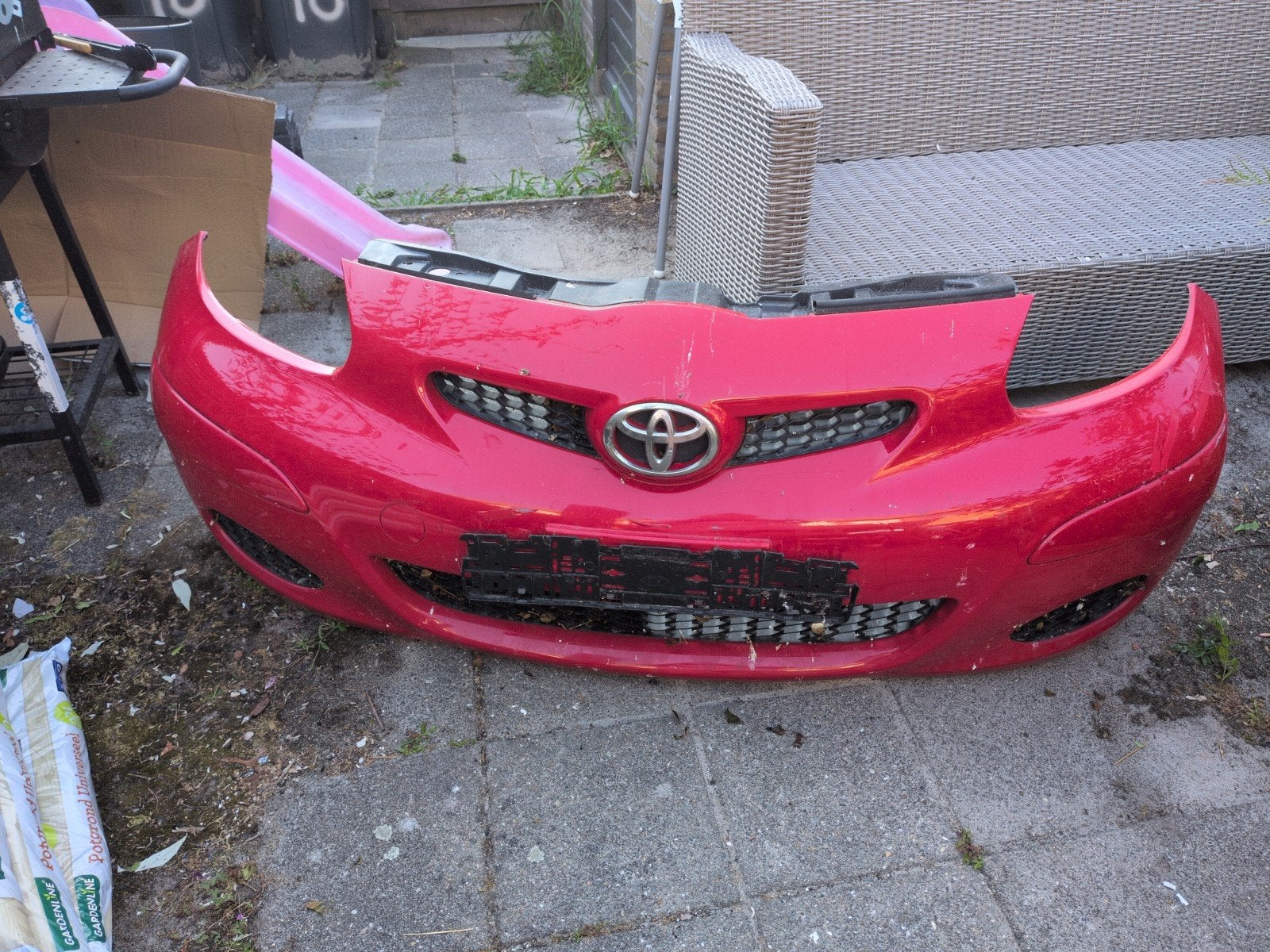 Toyota Aygo bumper, Auto-onderdelen, Ophalen, Toyota, Bumper