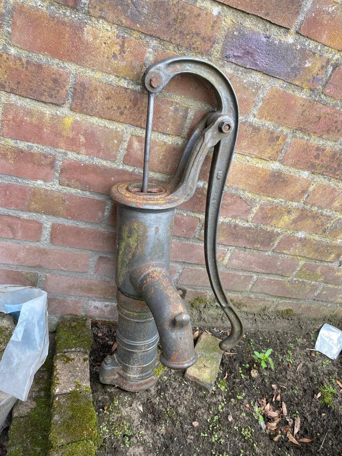 Water pomp, Ophalen, Zo goed als nieuw, Handmatig, Dompelpomp