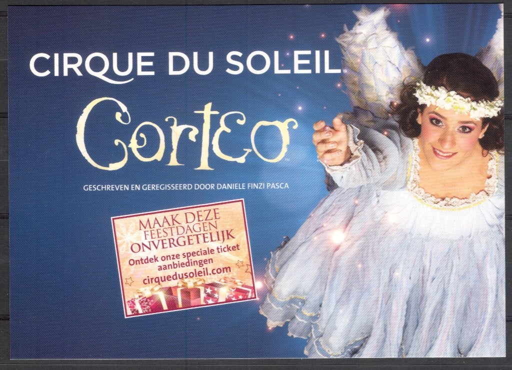 Cirque du Soleil, Verzenden, 1980 tot heden, Ongelopen, Cultuur en Media