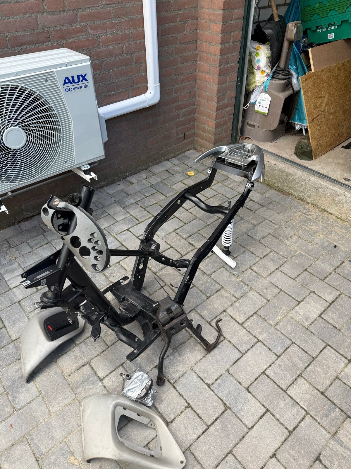 Runner Dark Dream Frame met kenteken en WOK (gratis afhalen), Ophalen, Gebruikt, Frame, Piaggio