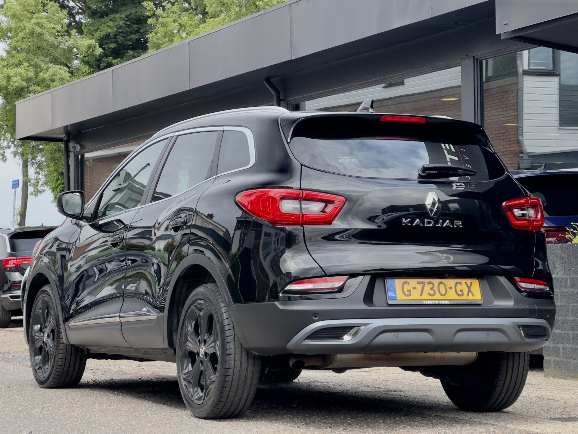 Renault Kadjar 1.3 TCe AUT7 BLACK EDITION DESIGNO-LEDER NAVI, Auto's, Renault, Kadjar, Gebruikt, Euro 6, 715 kg