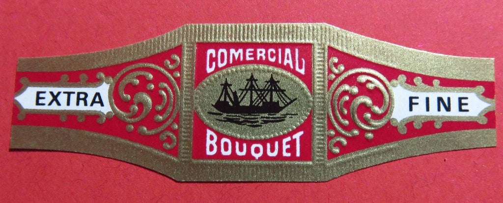 Sigarenbandje Comercial Bouquet, Verzenden, Gebruikt, Sigarenbandjes