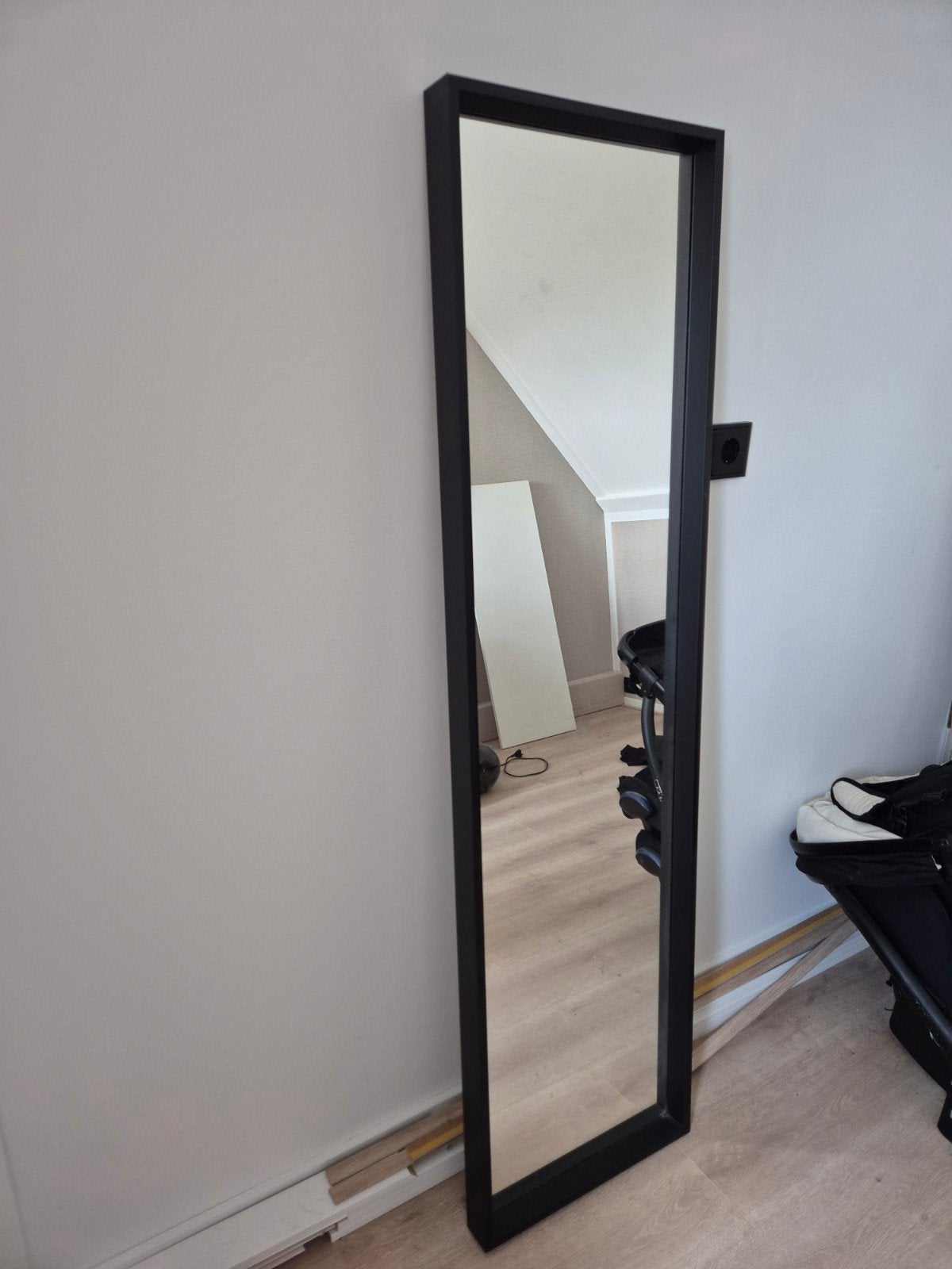 ikea nissedal spiegel 40x150, Huis en Inrichting, Woonaccessoires | Spiegels, Ophalen, Minder dan 50 cm, Zo goed als nieuw, Minder dan 100 cm