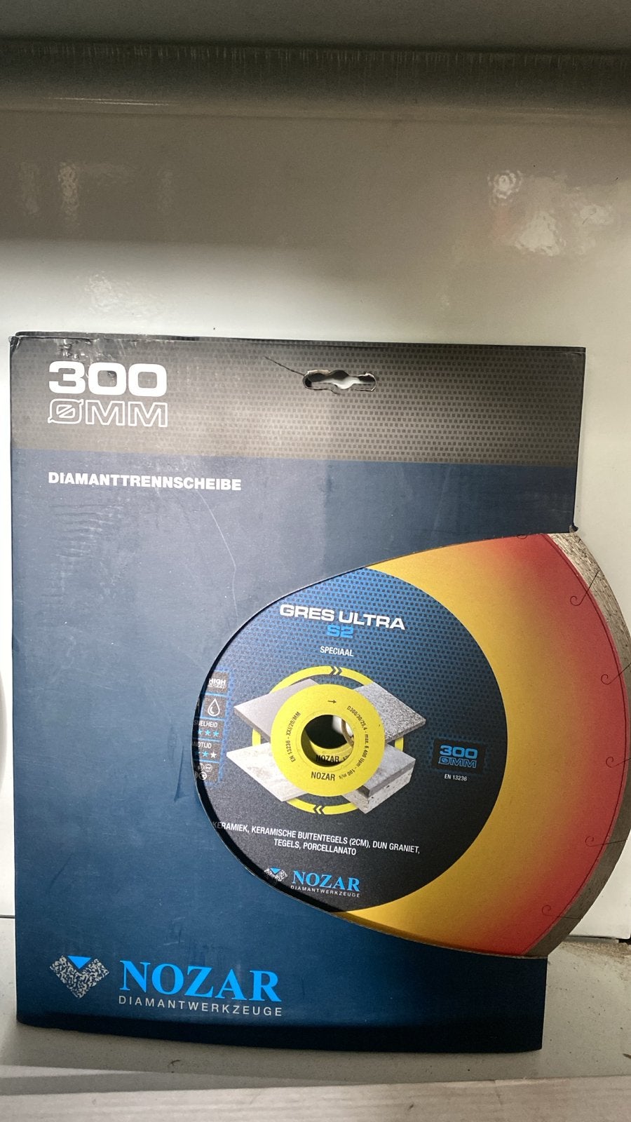 Nieuw NOZAR Diamant zaagblad Gres Ultra 300mm, Onbekend, Nieuw, Ophalen of Verzenden, Onbekend