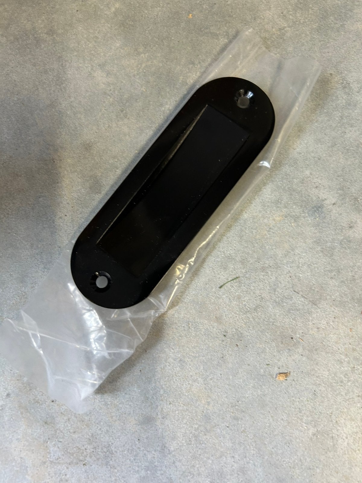 Komgreep / handvat voor schuifdeur 12 cm zwart NIEUW, Ophalen of Verzenden, Nieuw, IJzer, Klink of Kruk