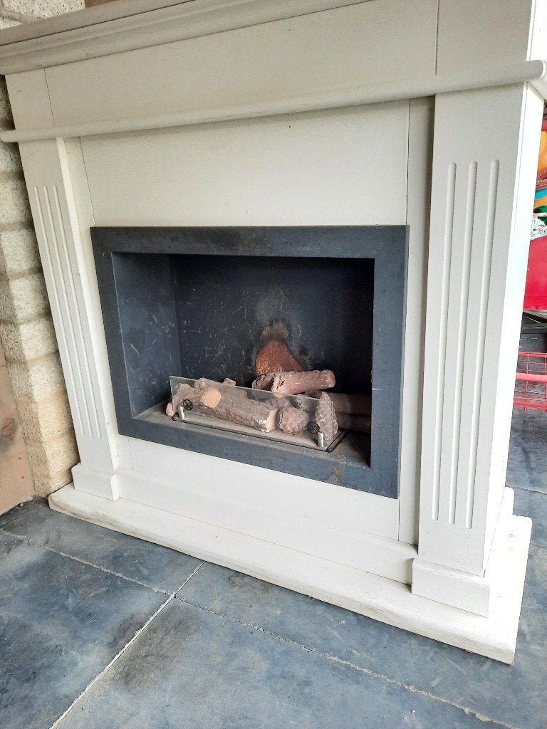 Open Haard Kachel, Ophalen of Verzenden, Gebruikt