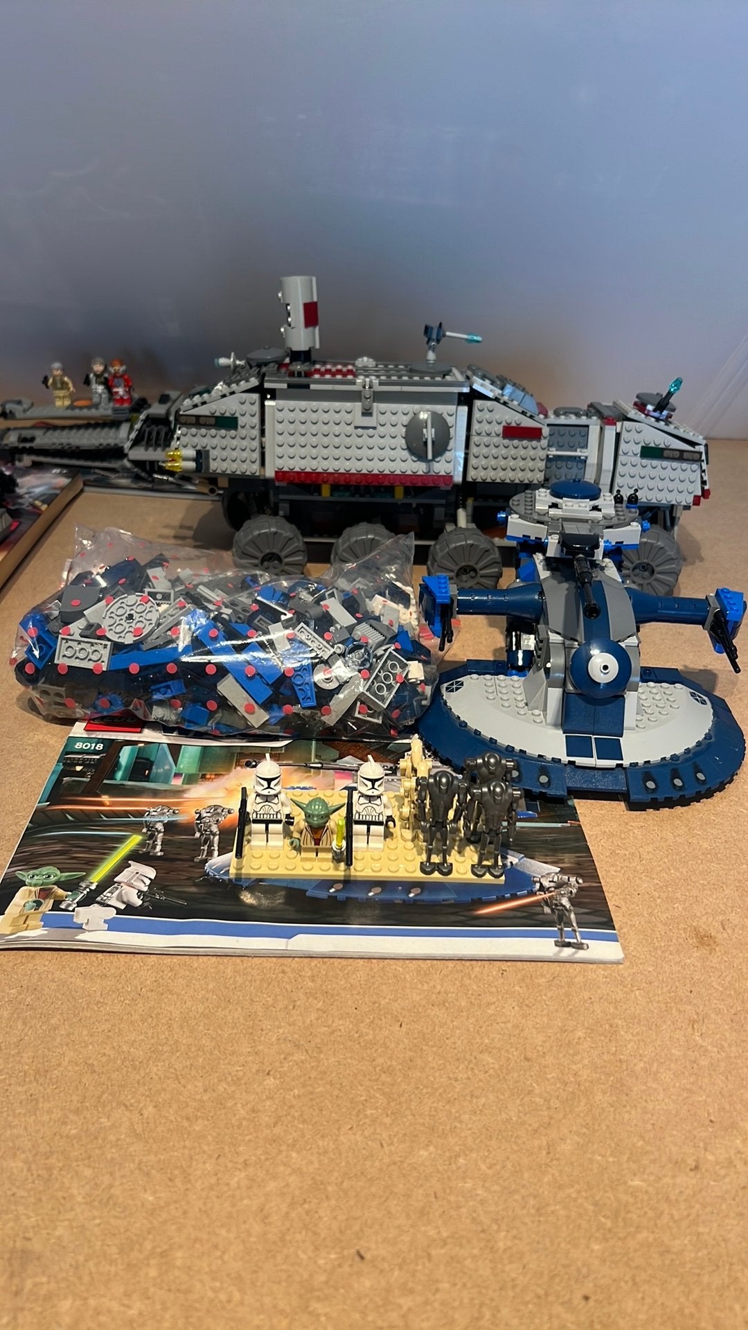 Lego 8018 Star Wars Armoured Assault Tank (2x)!, Ophalen of Verzenden, Zo goed als nieuw
