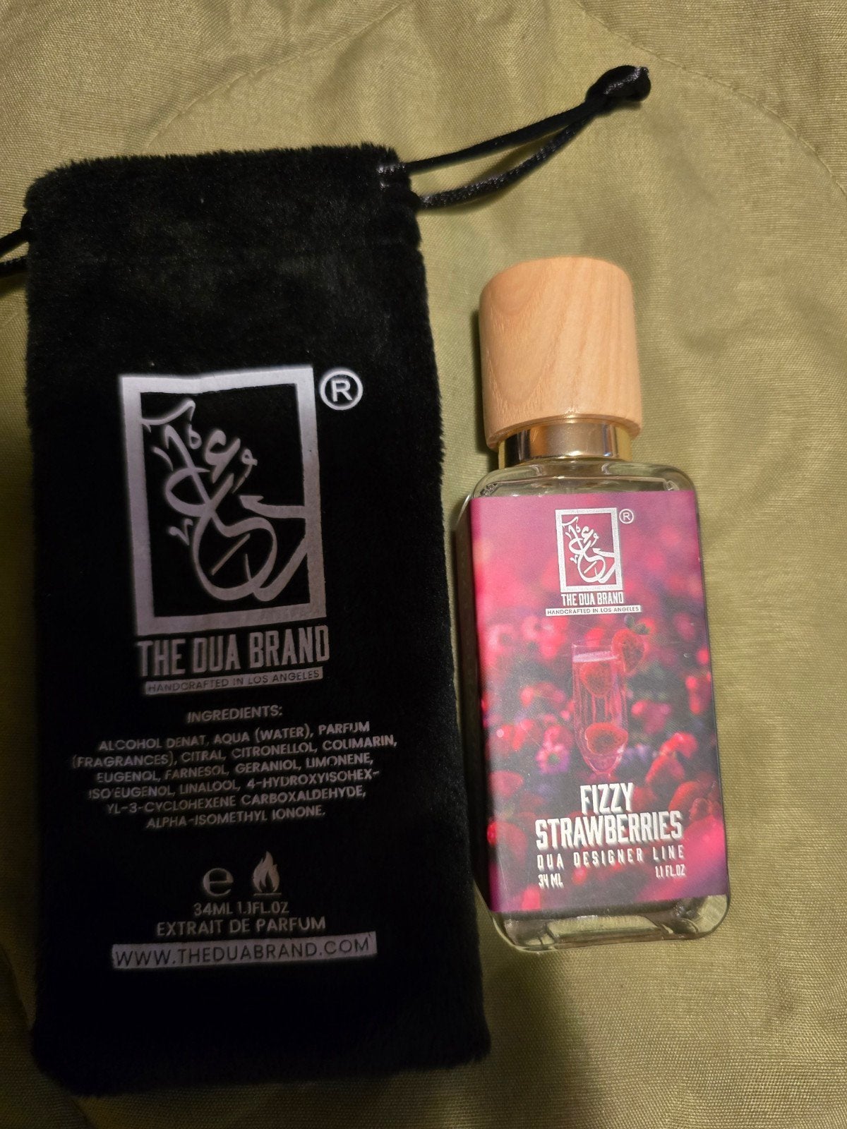 The Dua Brand Fizzy Strawberries Extrait de Parfum, Ophalen of Verzenden, Zo goed als nieuw