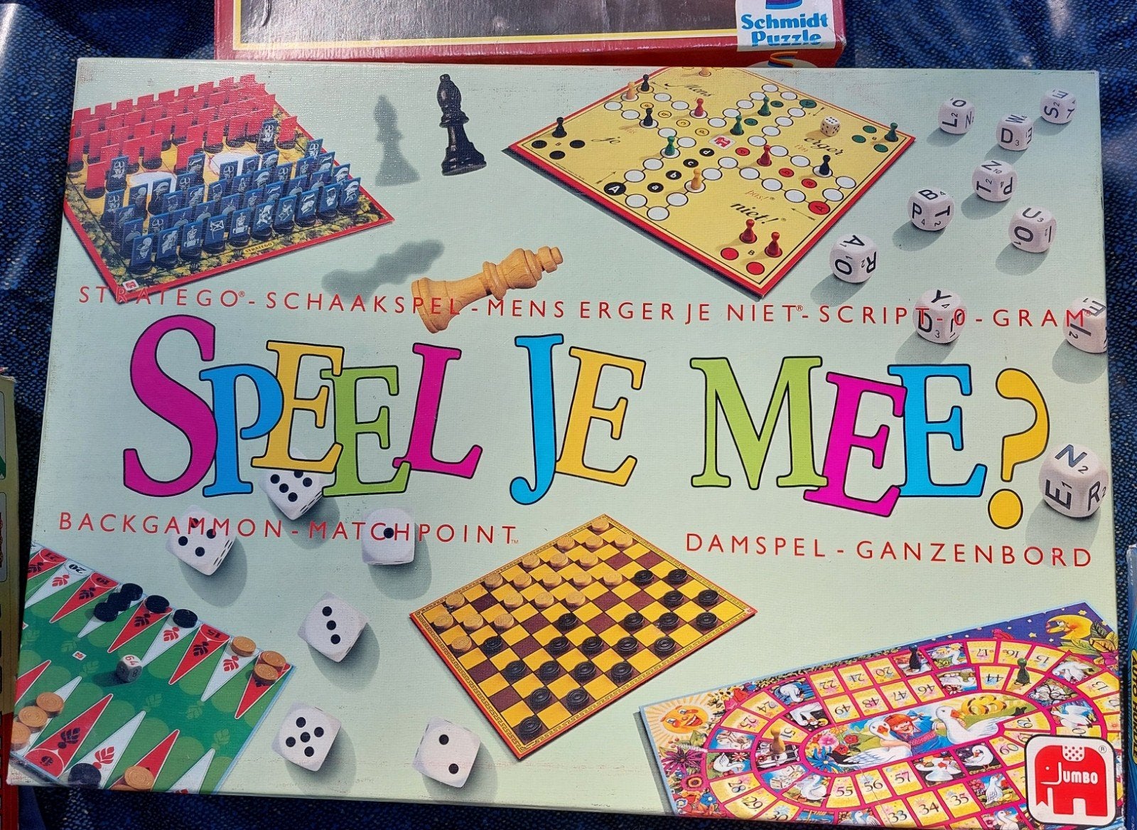 Speel Je Mee? Bordspellen Collectie - Jumbo, Vijf spelers of meer, Ophalen of Verzenden, Gebruikt, Jumbo