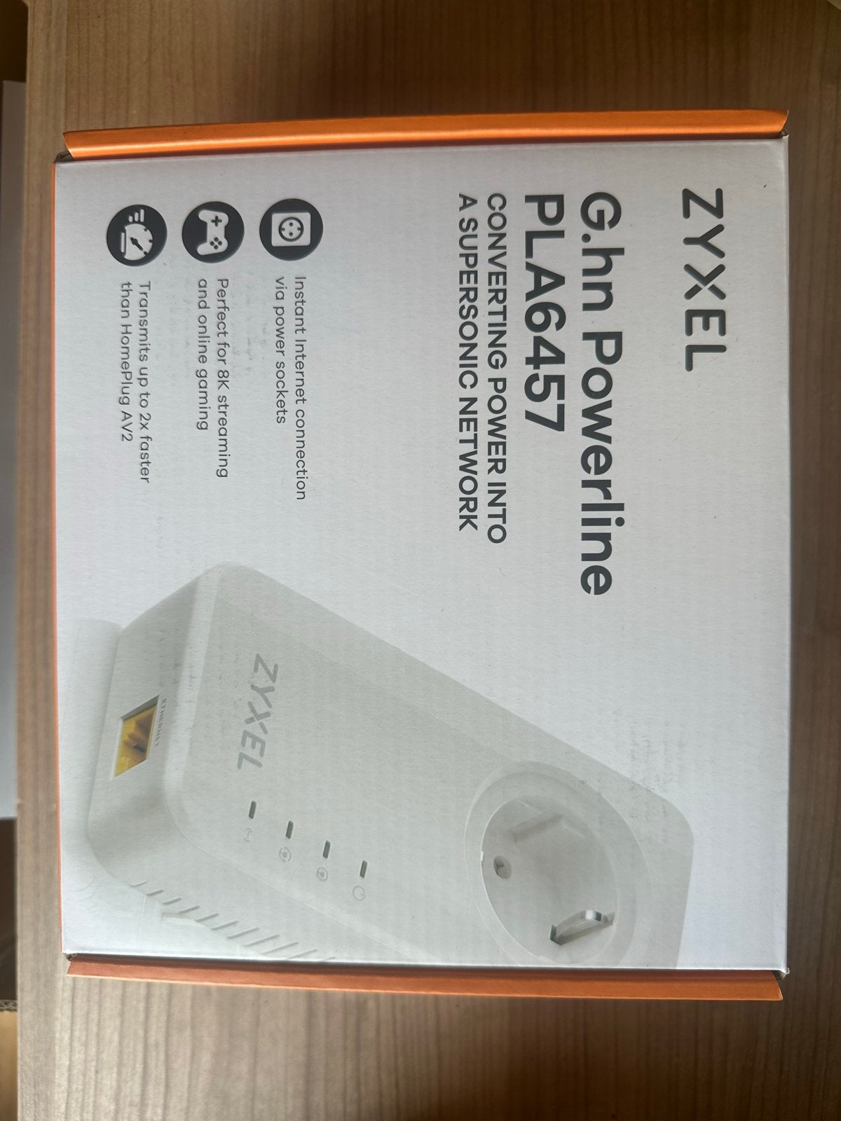 9x NIEUW Zyxel G.hn Powerline PLA6457 -2400 Mbps – Ongeopend, Ophalen, Nieuw