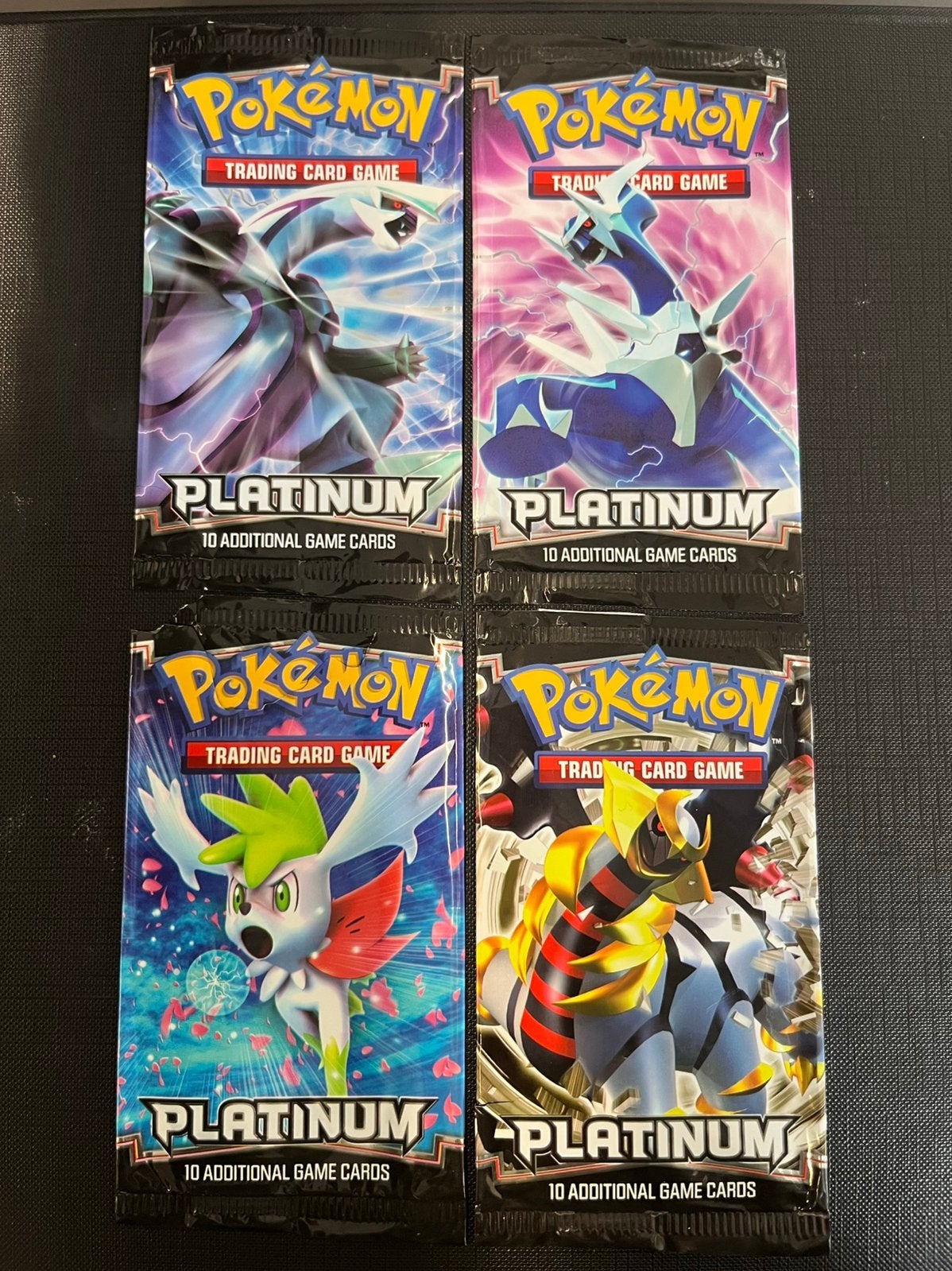 Pokemon booster empty platinum base art set complete, Ophalen of Verzenden, Zo goed als nieuw, Booster
