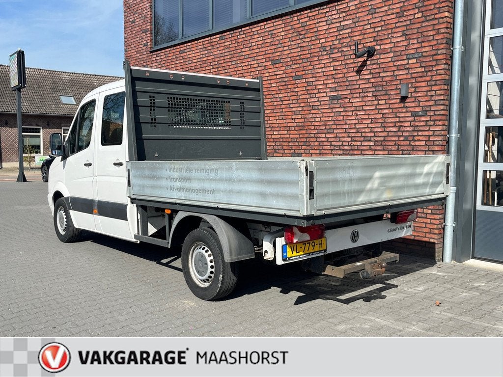 Volkswagen Crafter 50 2.0 TDI L2H1 DC Laadbak 6-Pers. 3500Kg, Euro 5, Gebruikt, 4 cilinders, Met garantie (alle)