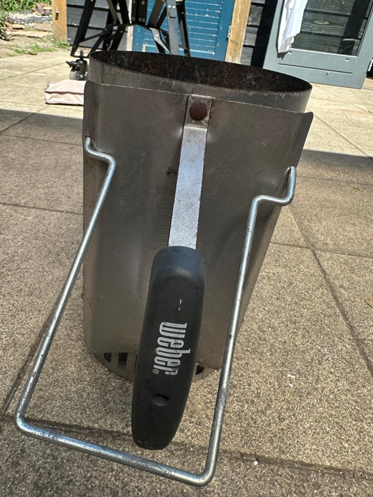 Weber Rapidfire Houtskoolstarter - Gebruikt, Ophalen, Gebruikt