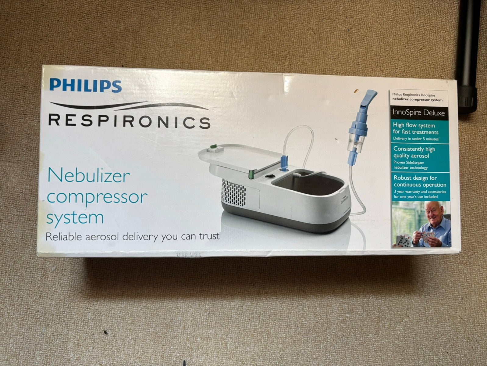 Philips Respironics InnoSpire Deluxe vernevelaar, Ophalen, Zo goed als nieuw