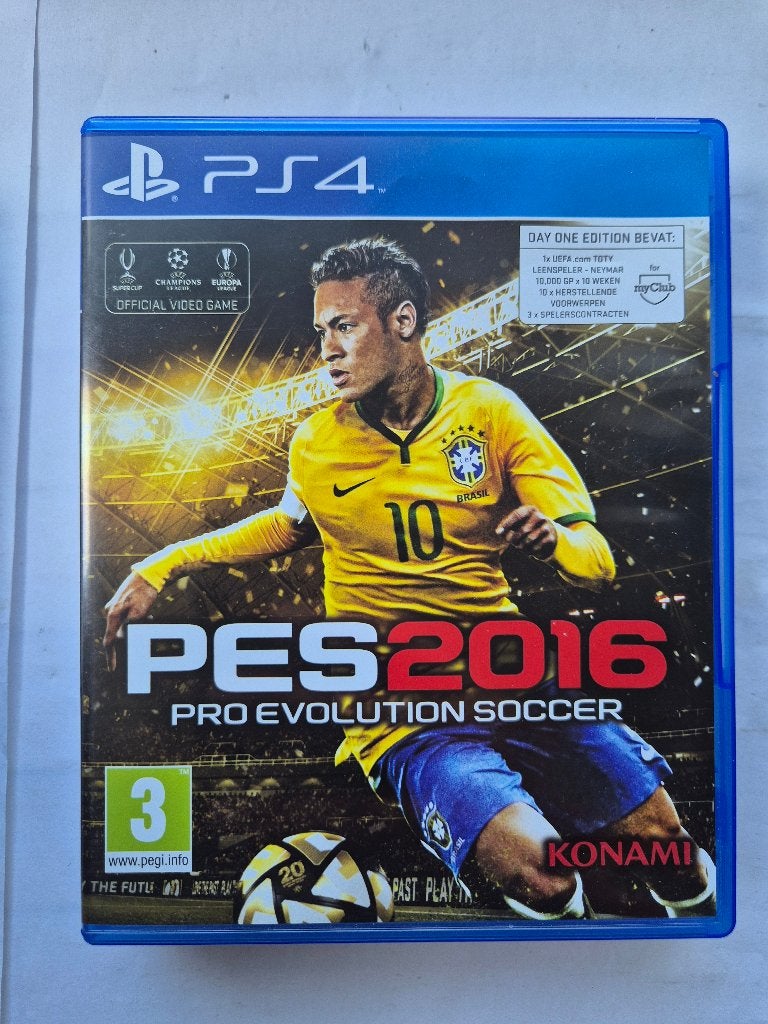 PES2016, Spelcomputers en Games, Avontuur en Actie, Gebruikt, 1 speler, Ophalen of Verzenden