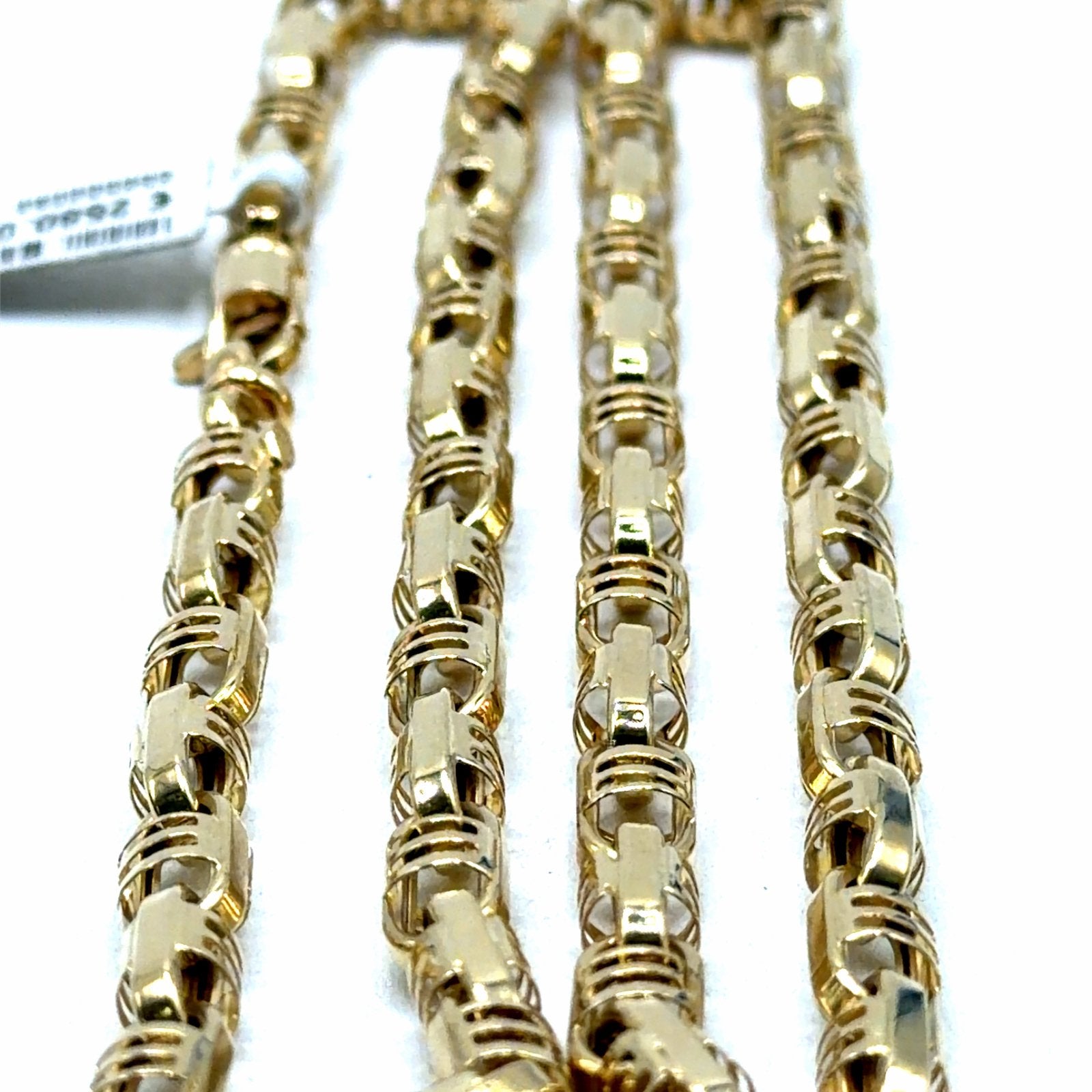 Gouden ketting 14K - 65CM - Rosa di Luca, Sieraden, Tassen en Uiterlijk, Kettingen, W, Nieuw, Ophalen of Verzenden, W
