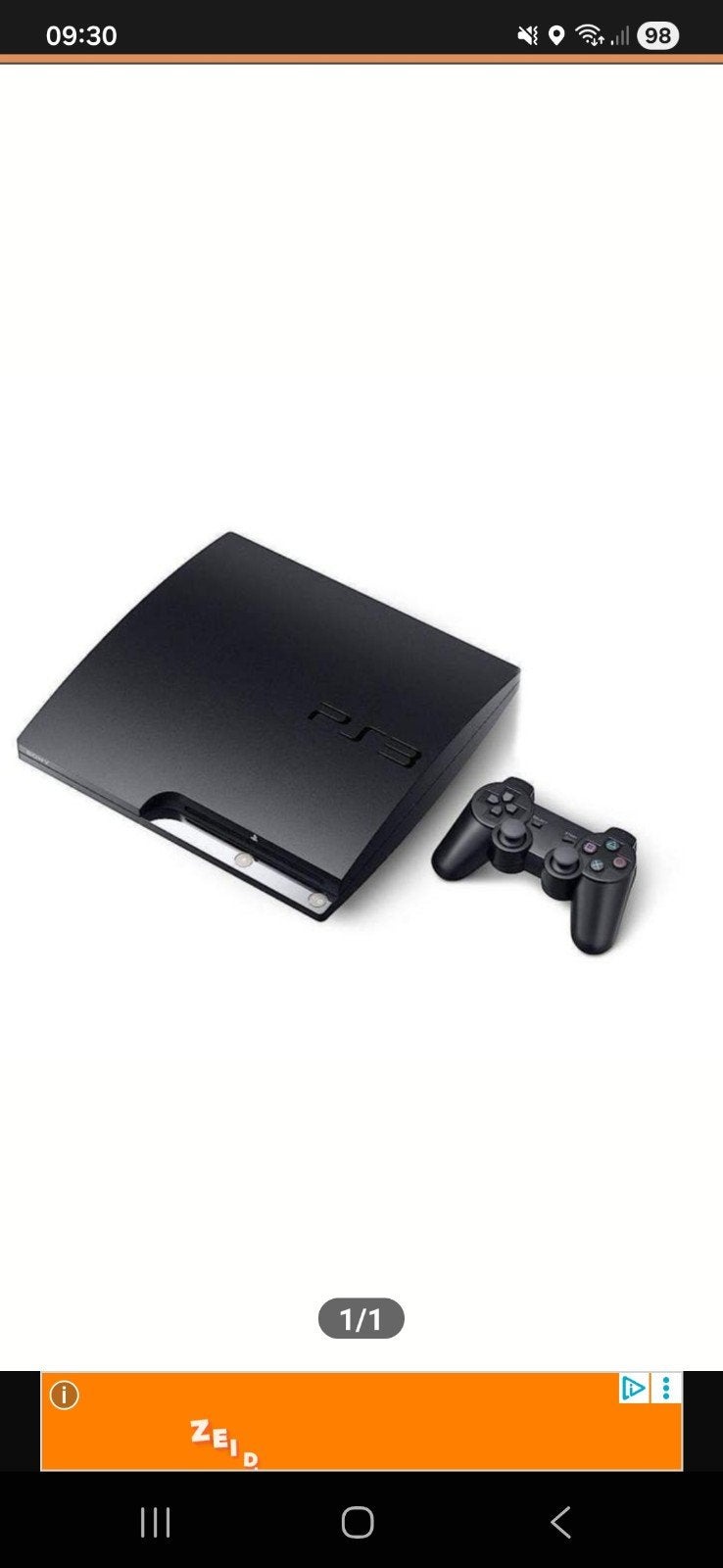 gezocht ps3 slim omgeving Utrecht, Ophalen of Verzenden, Zo goed als nieuw, Met 1 controller, Slim