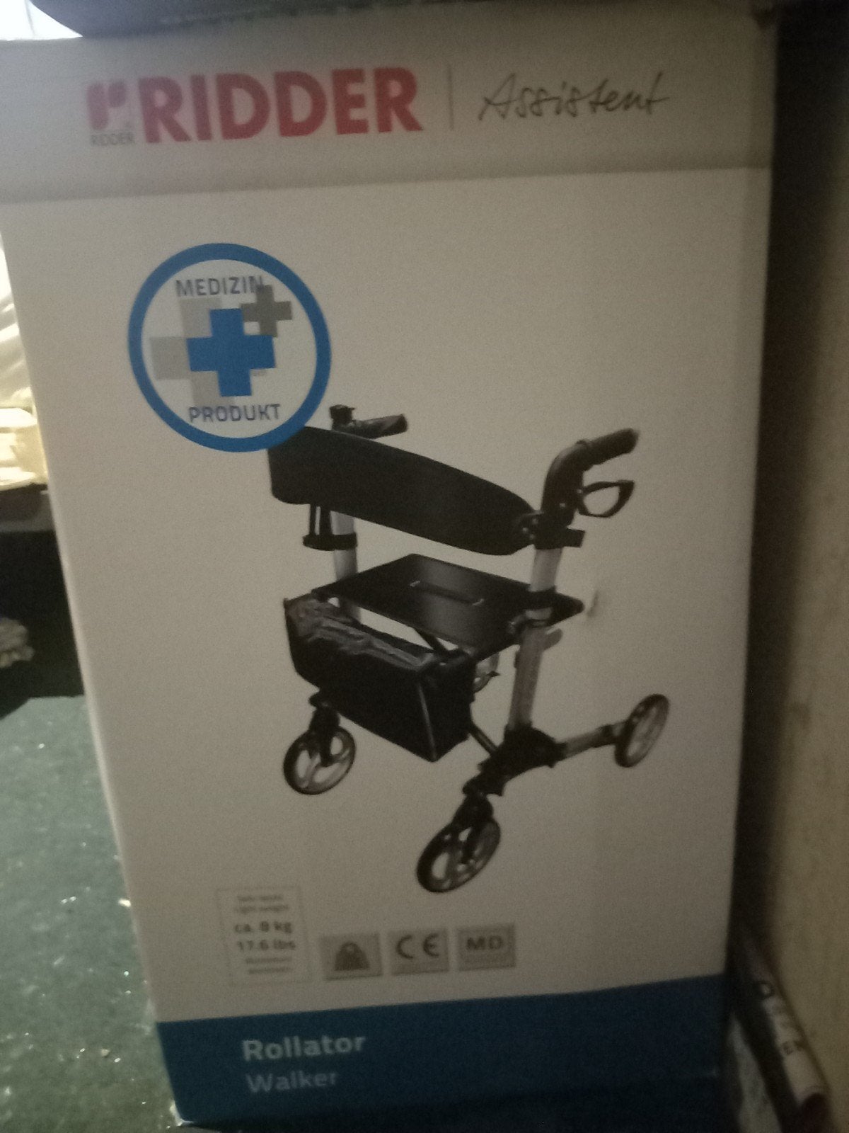 Rollator, Diversen, Ophalen of Verzenden, Opvouwbaar, Nieuw