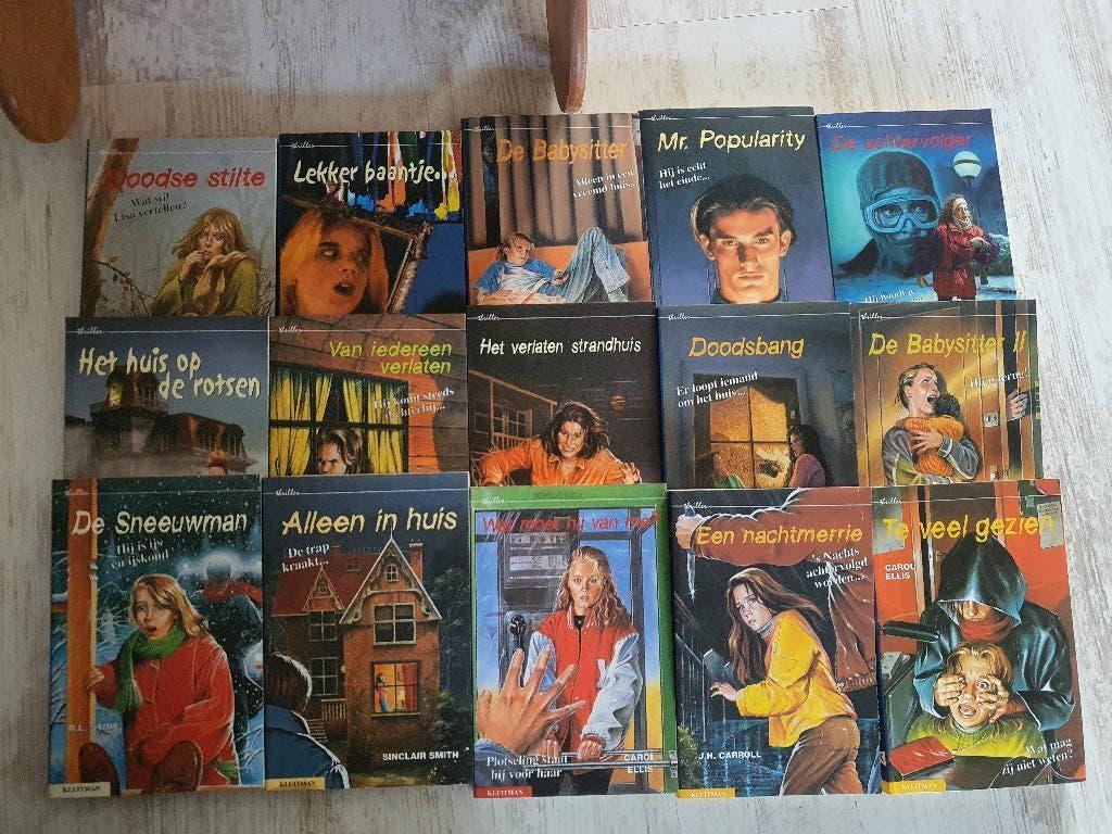Kinderthillers 15 stuks, Ophalen, Nieuw, Fictie algemeen