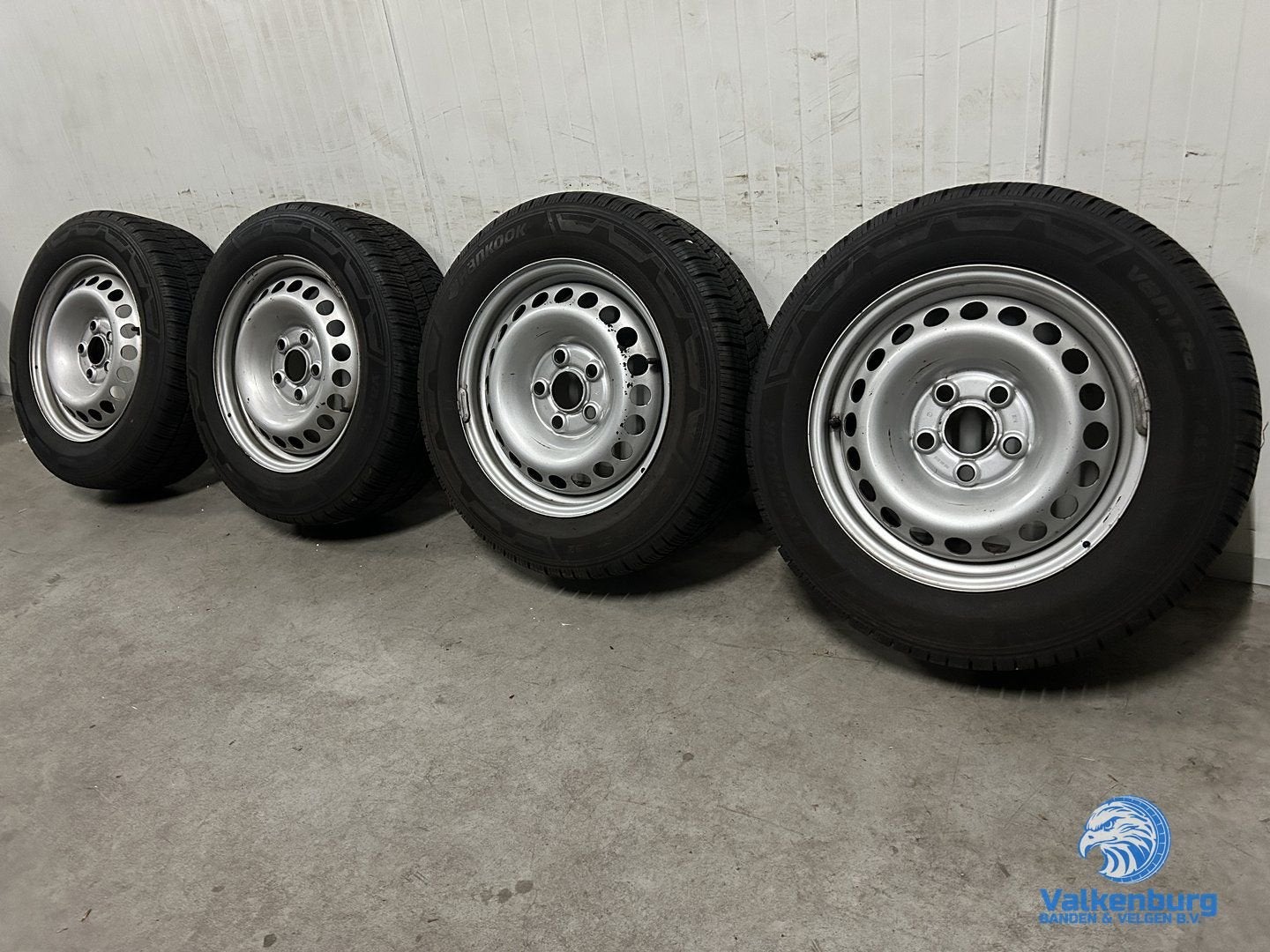 9-10mm! Originele VW Transporter T5 GP T6 T6.1 16 inch stale, -, Banden en Velgen, All Season, -