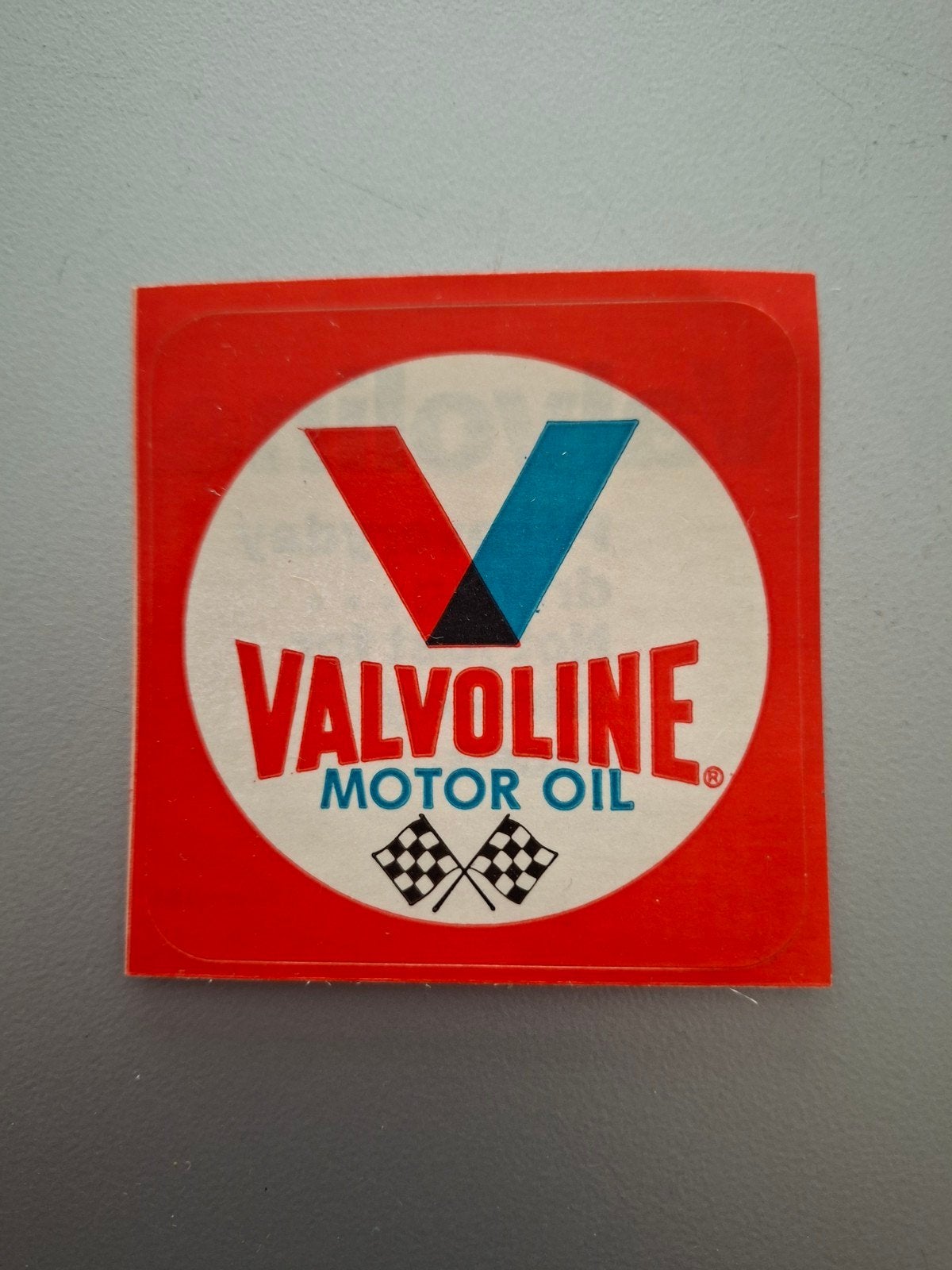 Vintage Valvoline Motor Oil Sticker, Verzenden