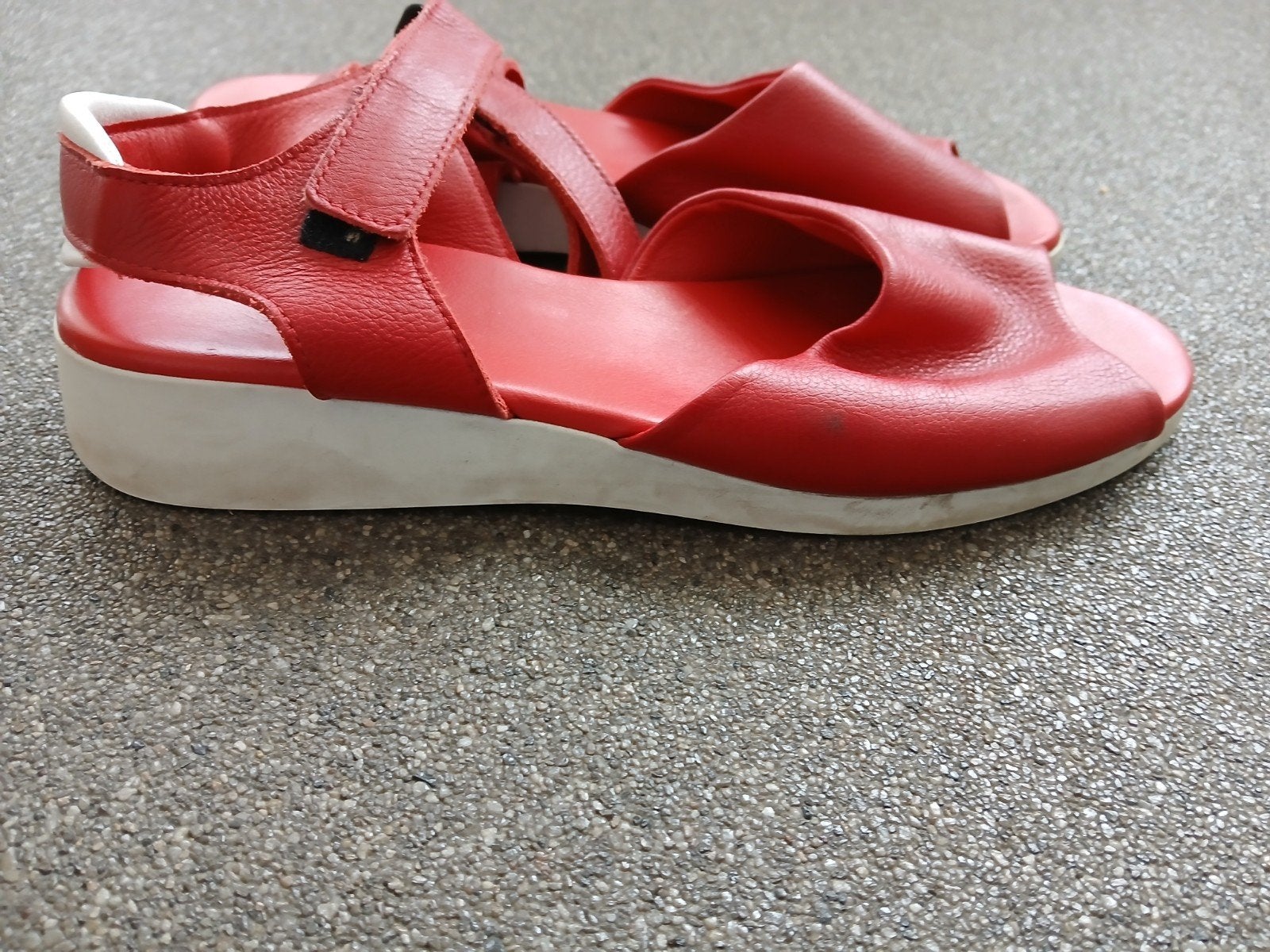 Arche, maat 39, Arche, Gedragen, Rood, Sandalen of Muiltjes