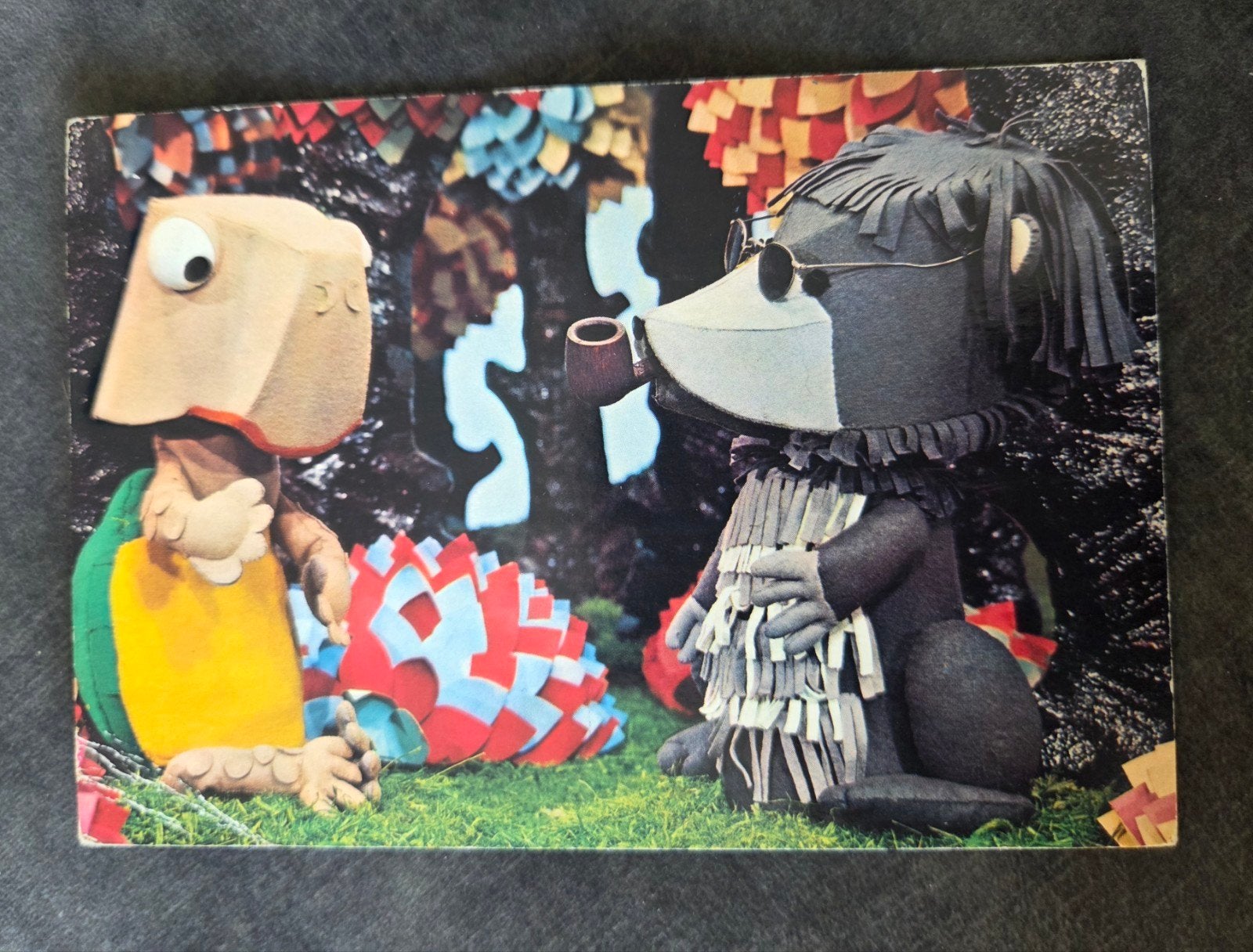 Fabeltjeskrant Ansichtkaart - Stofje en Momfer, Verzamelen, Verzenden, 1960 tot 1980, Gelopen, Kinderen