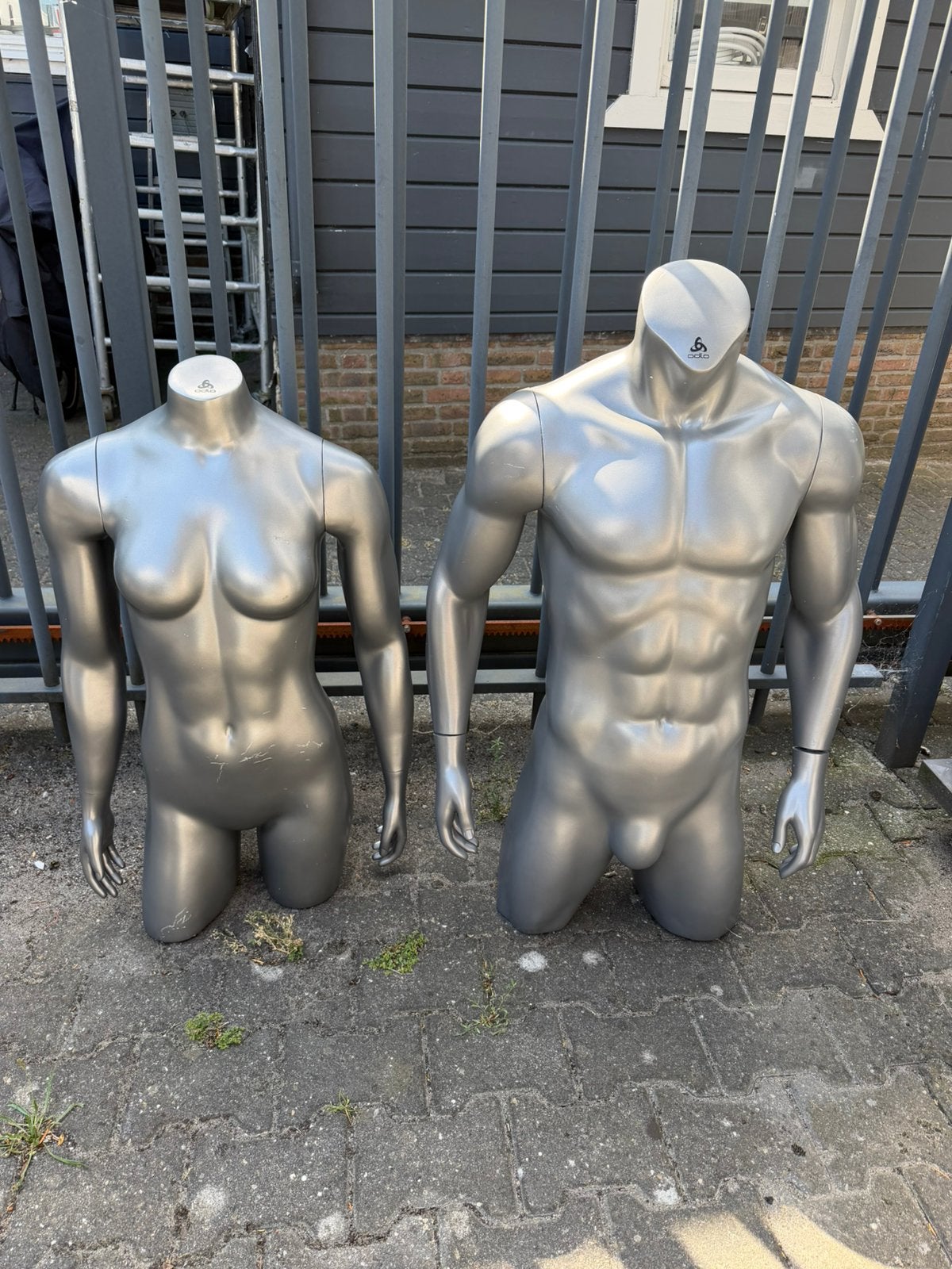 Paspop/torso man en vrouw (mogen ook per stuk verkocht), Ophalen, Zo goed als nieuw, Pop