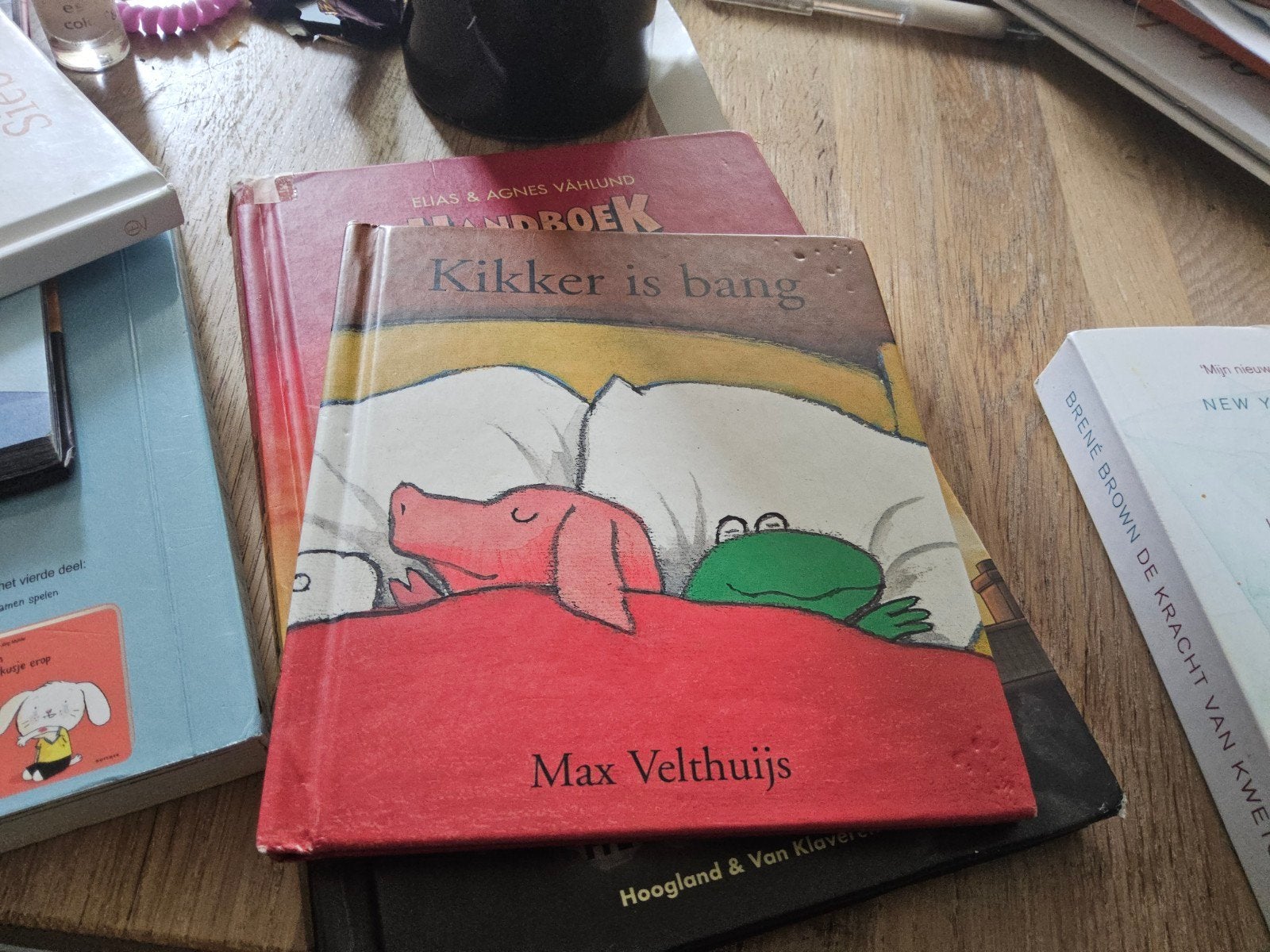 Kikker is bang - Max Velthuijs ( klein boekje), Gelezen, Voorleesboek, Fictie algemeen, Max Velthuijs