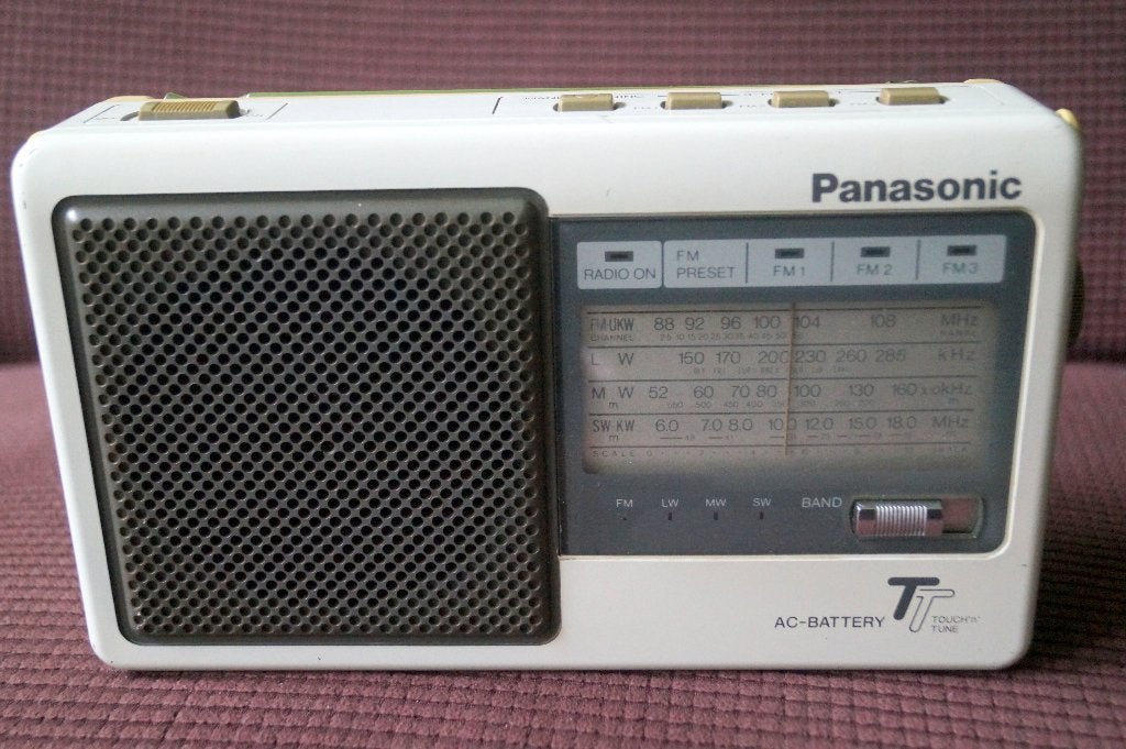 Panasonic Radio RF-545L, Ophalen of Verzenden, Gebruikt, Transistorradio